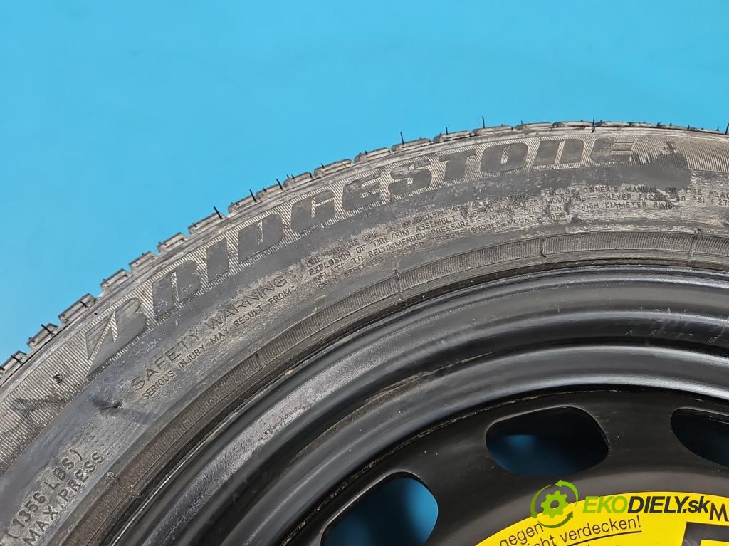 Skoda Octavia II 2004-2013 2.0 TDI 170 HP manual 125 kW 1968 cm3 5- koleso rezervne 16" 3B0601027F