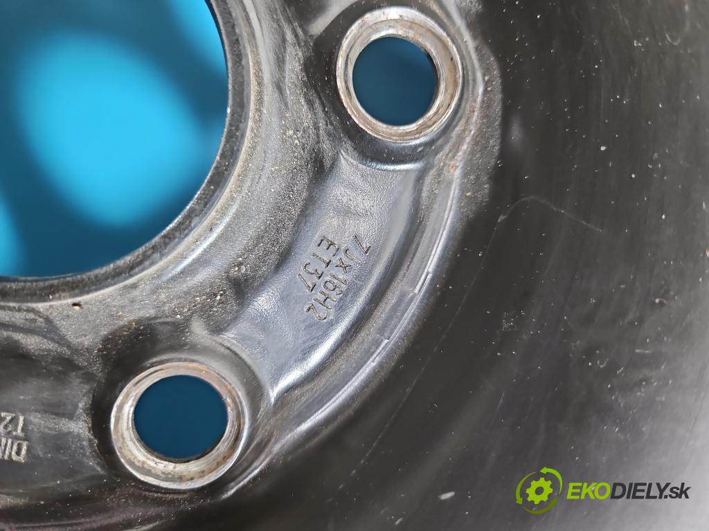 Skoda Octavia II 2004-2013 2.0 TDI 170 HP manual 125 kW 1968 cm3 5- koleso rezervne 16" 3B0601027F