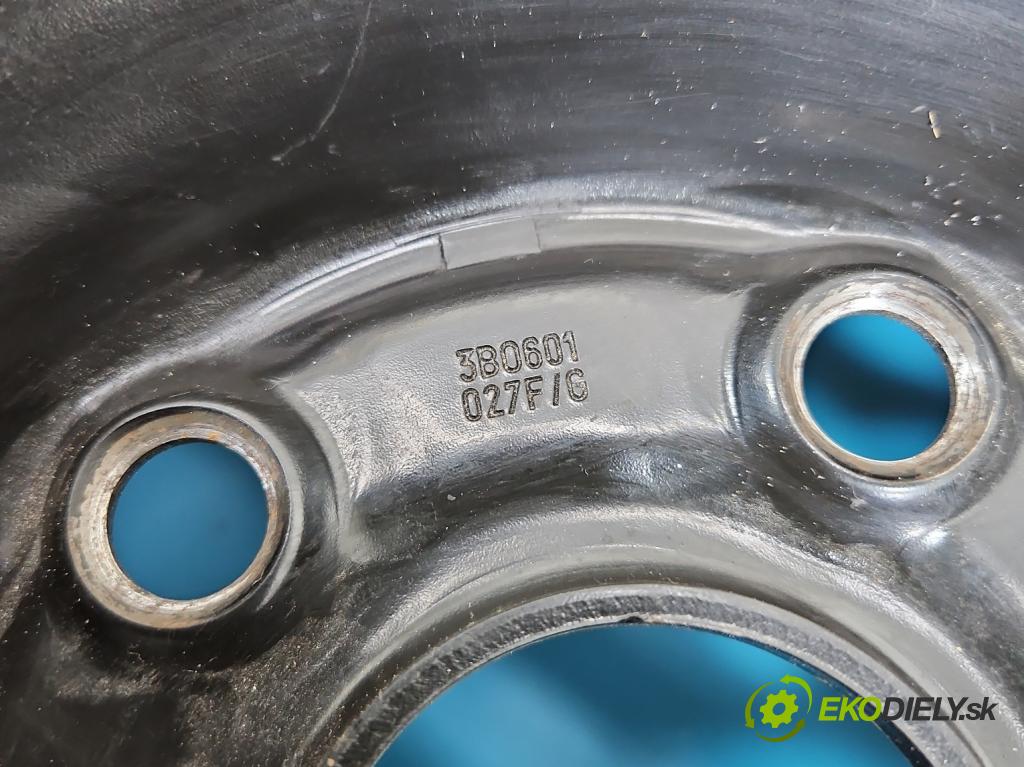 Skoda Octavia II 2004-2013 2.0 TDI 170 HP manual 125 kW 1968 cm3 5- koleso rezervne 16" 3B0601027F