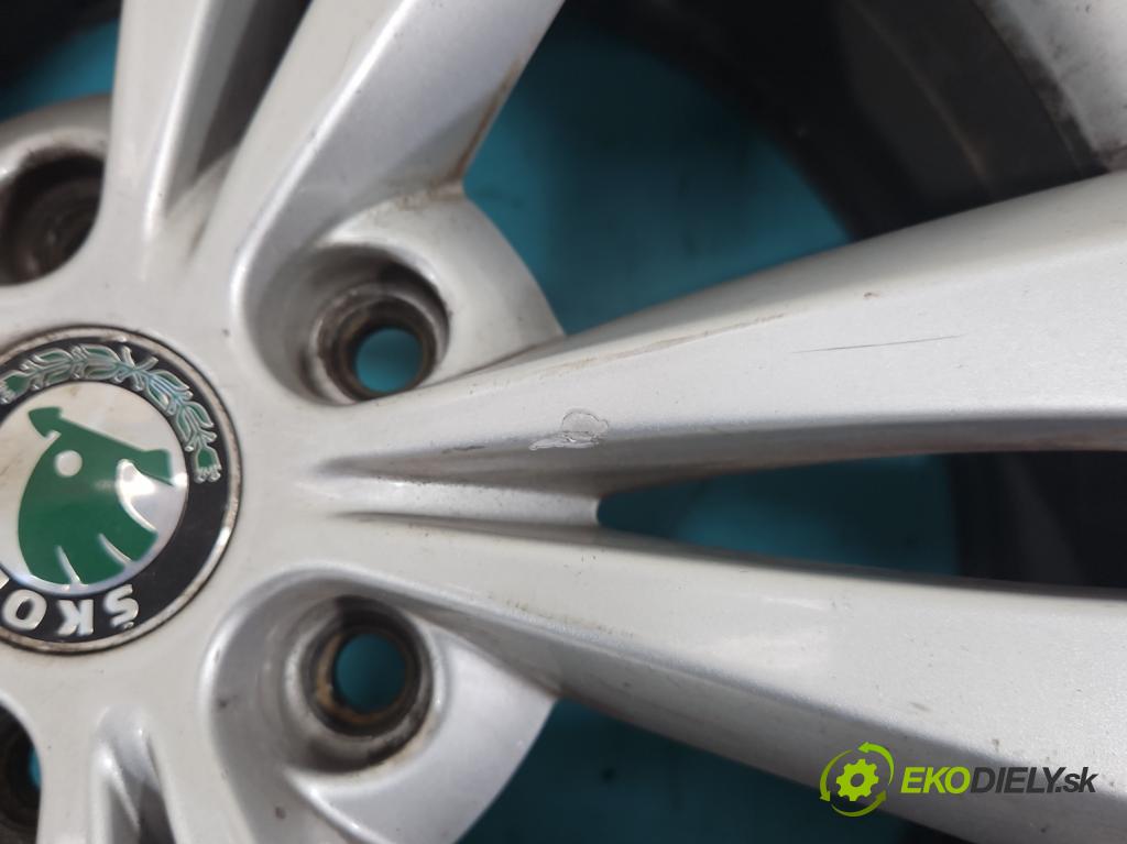 Skoda Octavia II 2004-2013 2.0 TDI 170 HP manual 125 kW 1968 cm3 5- Felga hliník: 18" 1Z0601025AD