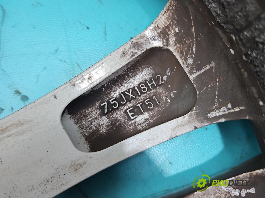 Skoda Octavia II 2004-2013 2.0 TDI 170 HP manual 125 kW 1968 cm3 5- Felga hliník: 18" 1Z0601025AD