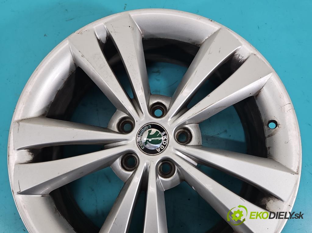 Skoda Octavia II 2004-2013 2.0 TDI 170 HP manual 125 kW 1968 cm3 5- Felga hliník: 18" 1Z0601025AD