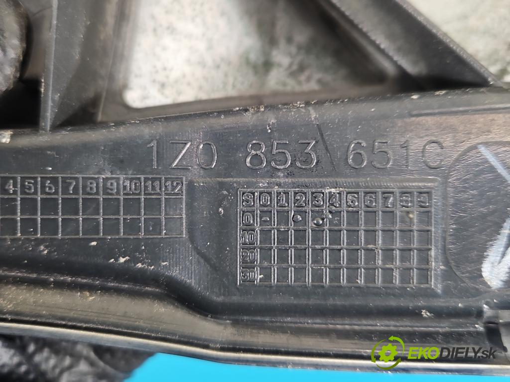 Skoda Octavia II 2004-2013 2.0 TDI 170 HP manual 125 kW 1968 cm3 5- miežka 1Z0853651C