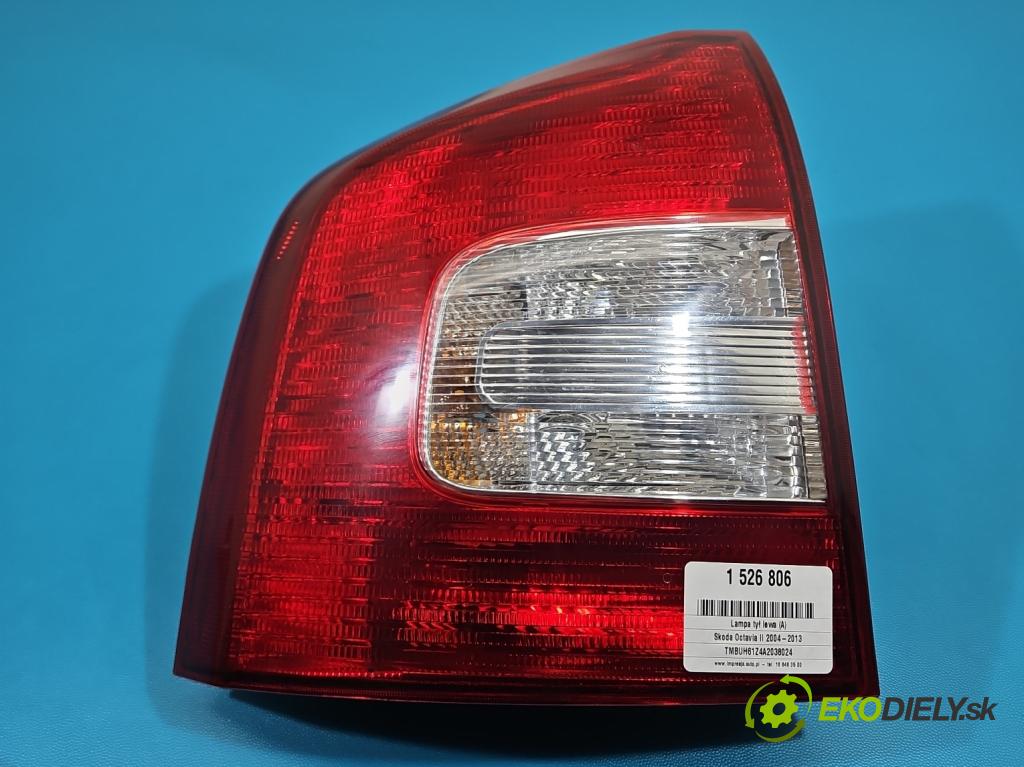 Skoda Octavia II 2004-2013 2.0 TDI 170 hp manual 125 kW 1968 cm3 5- světlo zadní levé  (Klika dveří ostatní)