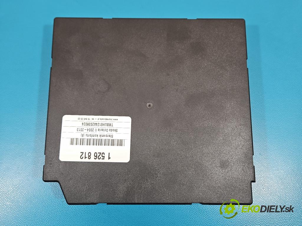 Skoda Octavia II 2004-2013 2.0 TDI 170 hp manual 125 kW 1968 cm3 5- řídící jednotka komfortu 1K0937087D