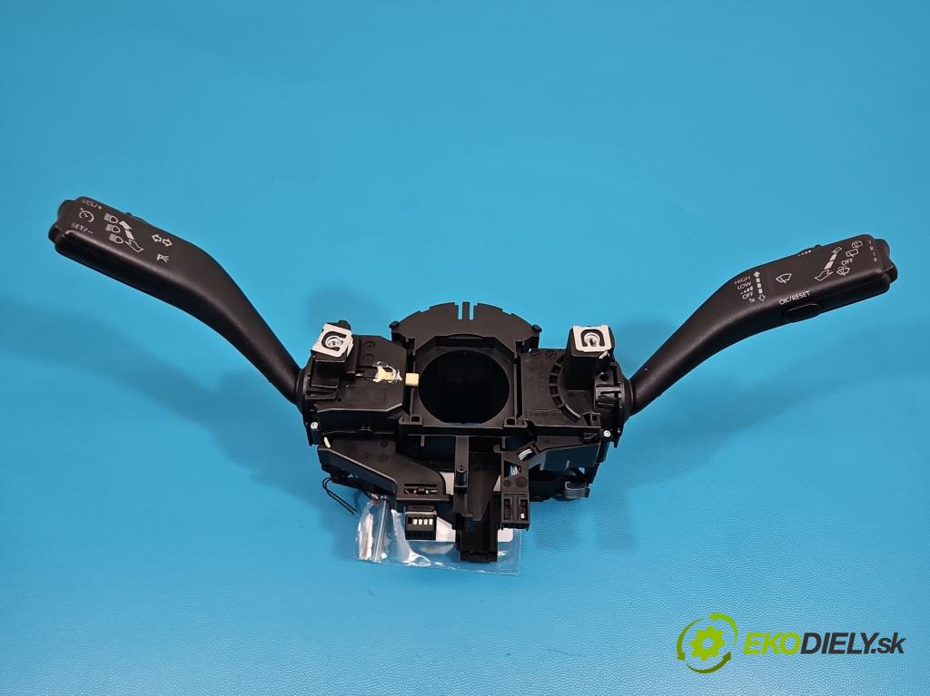 Skoda Octavia II 2004-2013 2.0 TDI 170 HP manual 125 kW 1968 cm3 5- prepínač komplex: 1K0953519J (Prepínacie páčky pod volantom)