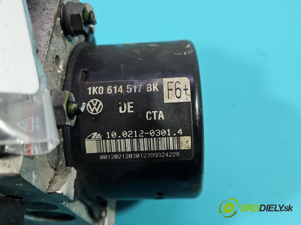 Skoda Octavia II 2004-2013 2.0 TDI 170 HP manual 125 kW 1968 cm3 5- čerpadlo abs 1K0907379AP (Pumpa ABS)