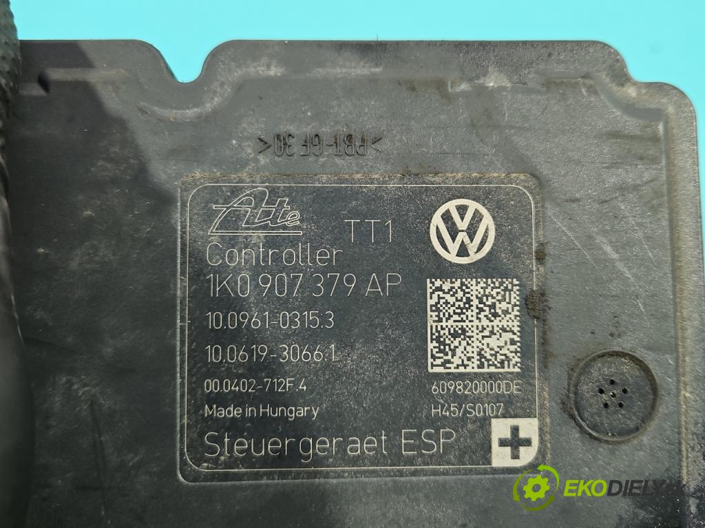 Skoda Octavia II 2004-2013 2.0 TDI 170 HP manual 125 kW 1968 cm3 5- čerpadlo abs 1K0907379AP (Pumpa ABS)