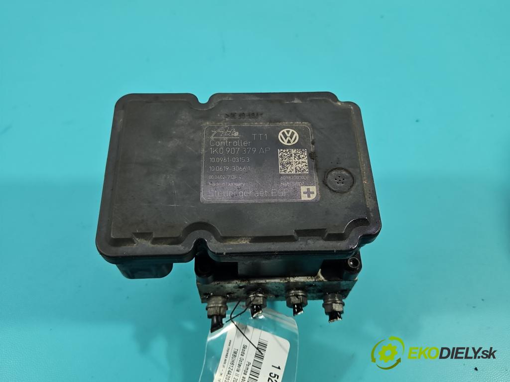 Skoda Octavia II 2004-2013 2.0 TDI 170 HP manual 125 kW 1968 cm3 5- čerpadlo abs 1K0907379AP (Pumpa ABS)