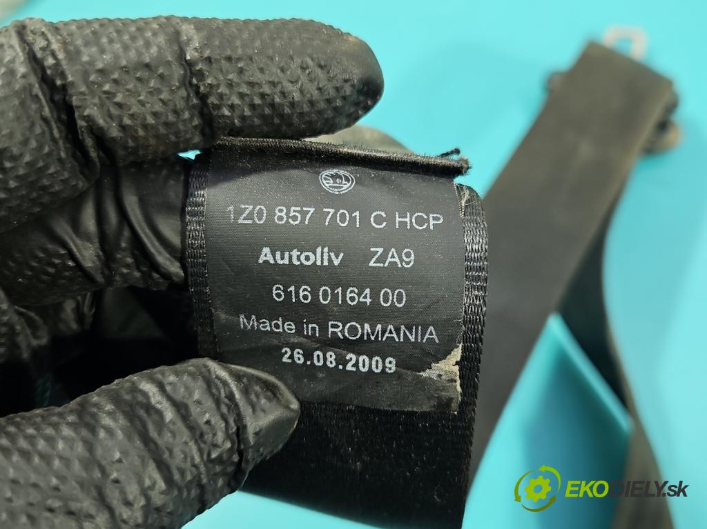 Skoda Octavia II 2004-2013 2.0 TDI 170 HP manual 125 kW 1968 cm3 5- pas bezpečnosť: predné ľavý 1Z0857701C