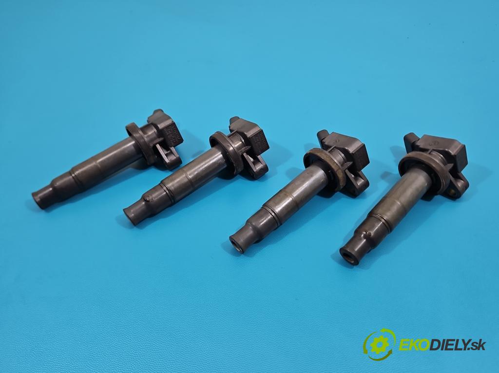 Toyota Corolla E12 2001-2009 1.4 vvti 97KM manual 71 kW 1398 cm3 5- cievka zapaľovacia 90080-19019 (Zapaľovacia cievka)