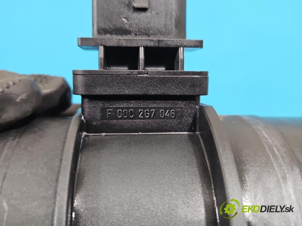 Skoda Octavia II 2004-2013 2.0 TDI 170 HP manual 125 kW 1968 cm3 5- průtokoměr: 0281002735 (Váha vzduchu)