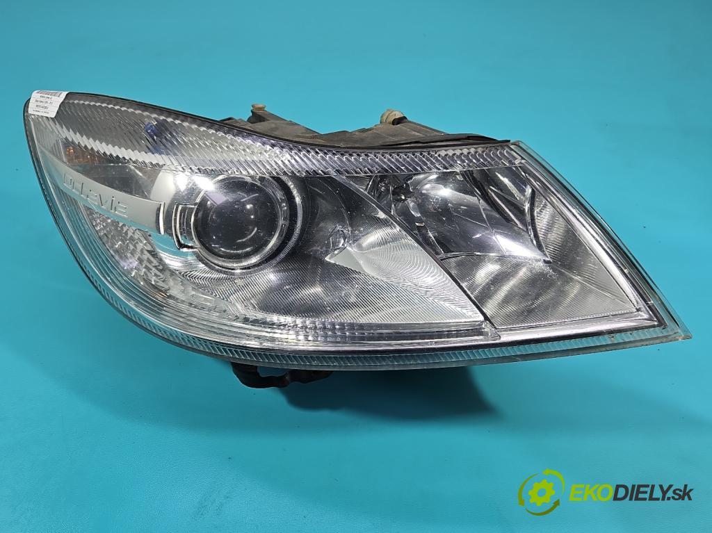 Skoda Octavia II 2004-2013 2.0 TDI 170 HP manual 125 kW 1968 cm3 5- Reflektor: pravý 1Z1941016G (Svetlo predné pravé)