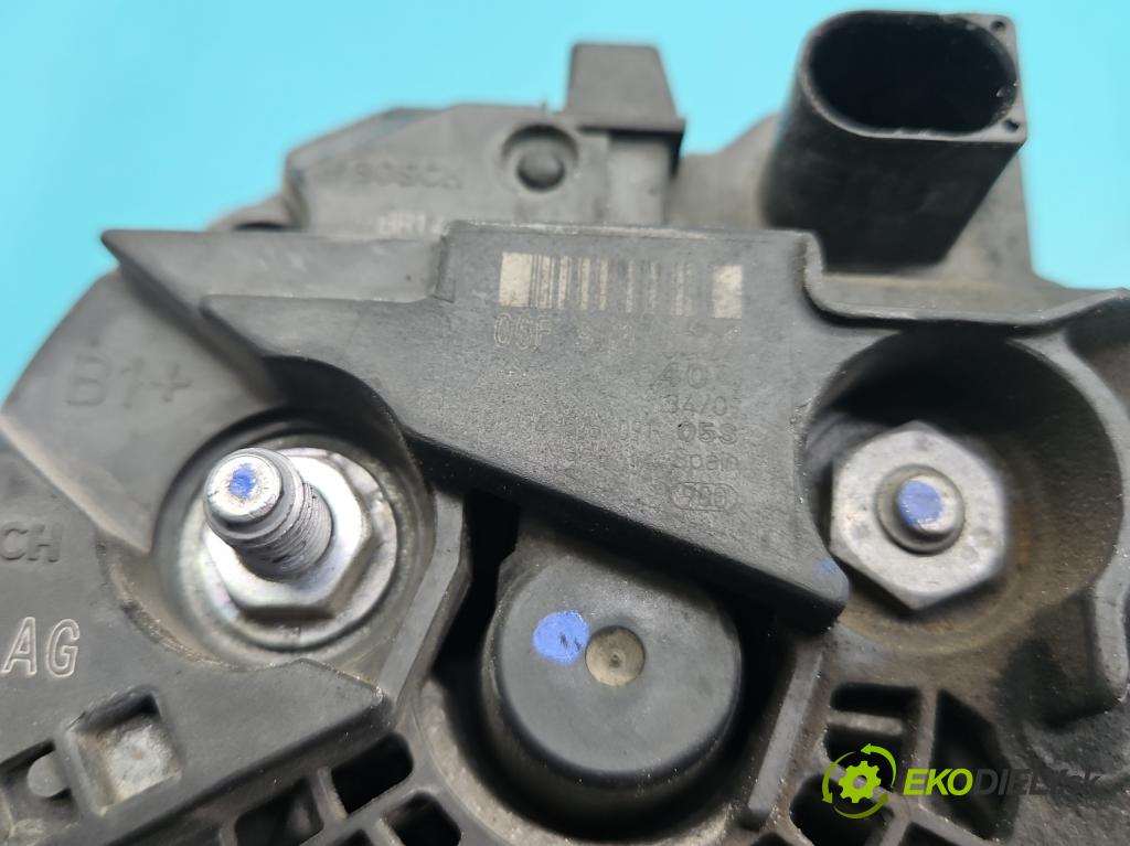 Skoda Octavia II 2004-2013 2.0 TDI 170 HP manual 125 kW 1968 cm3 5- Alternator 06F903023F (Alternátor)