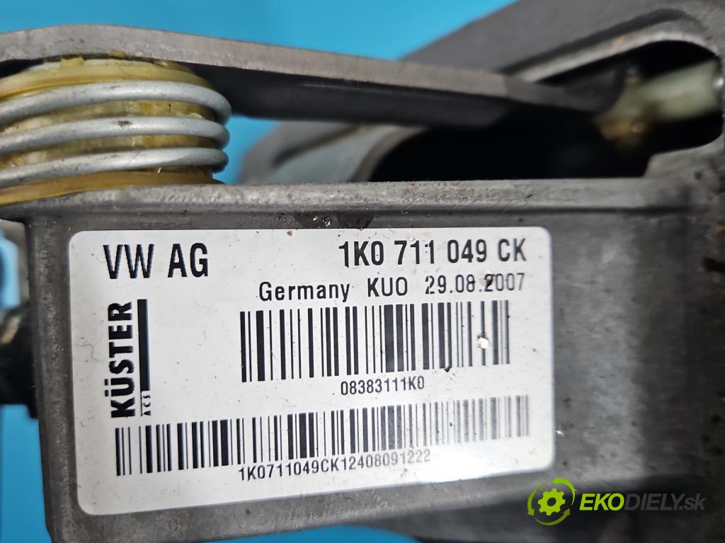 Skoda Octavia II 2004-2013 2.0 TDI 170 HP manual 125 kW 1968 cm3 5- Páka: Změny: stupeň,rýchlosť 1K0711049CK (Rýchlostná páka (kulisa))