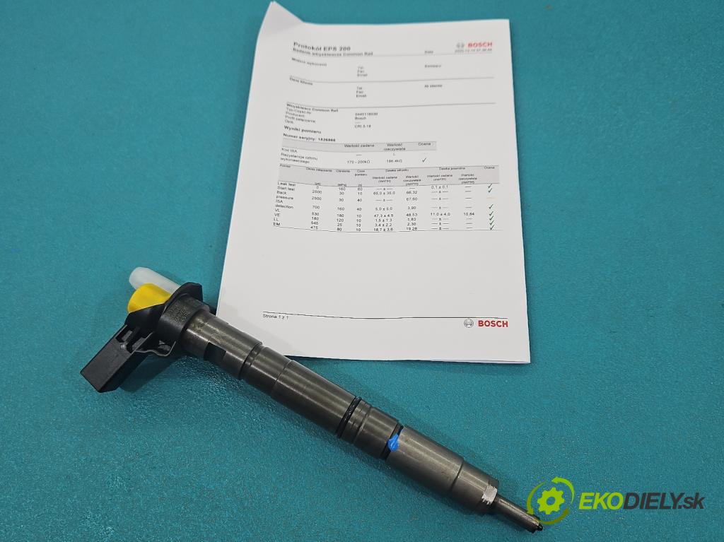 Skoda Octavia II 2004-2013 2.0 TDI 170 HP manual 125 kW 1968 cm3 5- vstrek 0445116030 (Vstrekovač paliva)