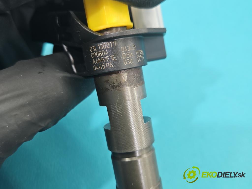 Skoda Octavia II 2004-2013 2.0 TDI 170 HP manual 125 kW 1968 cm3 5- vstrek 0445116030 (Vstrekovač paliva)