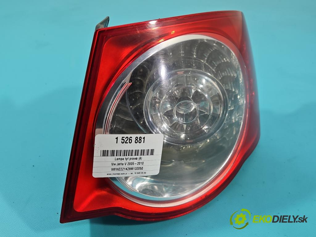 Vw Jetta V 2005-2010 2.0 tdi 140 hp manual 103 kW 1968 cm3 4- světlo zadní pravé 1K5945096G (Klika dveří ostatní)