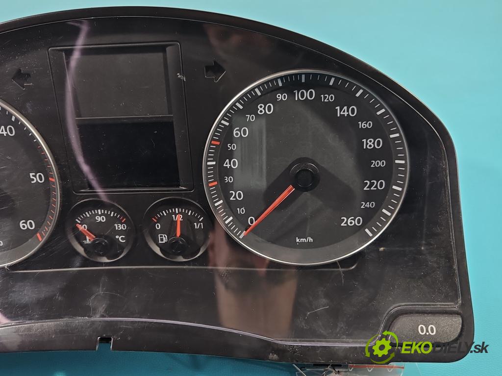 Vw Jetta V 2005-2010 2.0 tdi 140 HP manual 103 kW 1968 cm3 4- prístrojovka/ budíky 1K0920864B (Prístrojová doska)