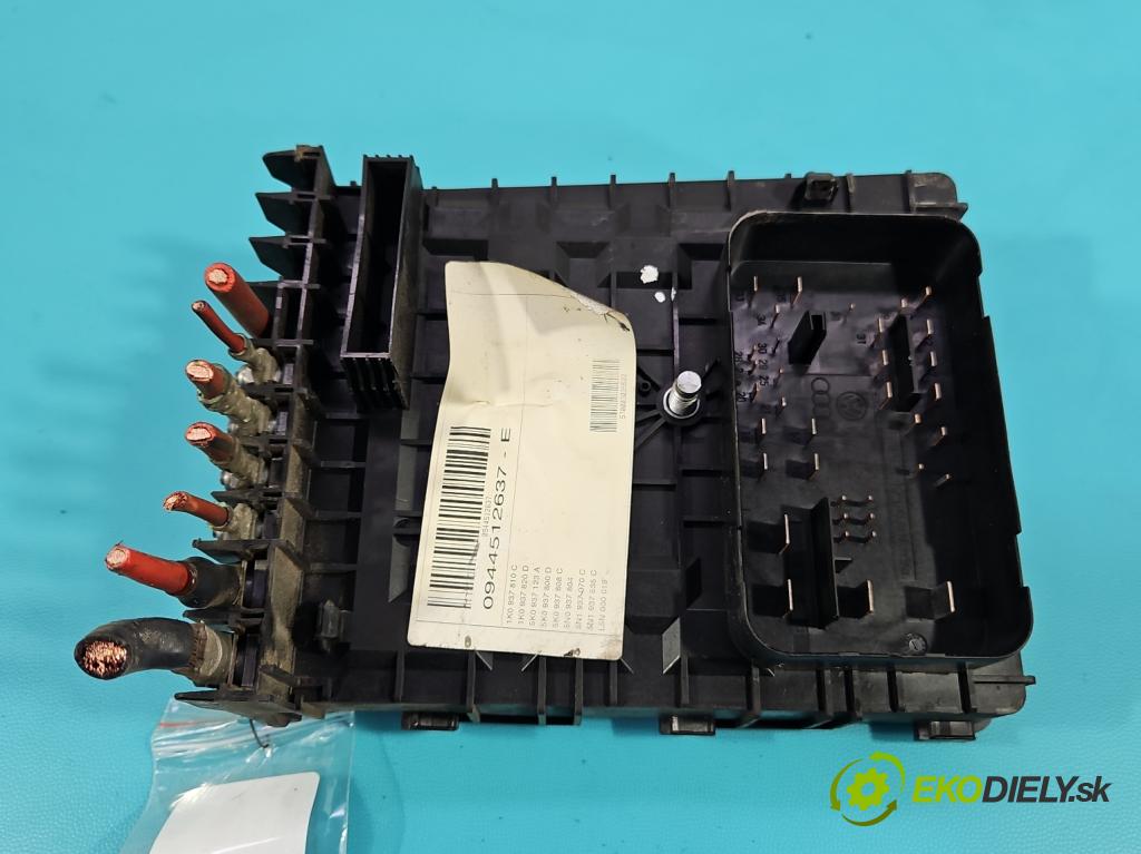 Vw Tiguan I 2007-2016 2.0 TDI 140 HP automatic 103 kW 1968 cm3 5- skrinka poistka 094512637-E (Poistková skrinka)