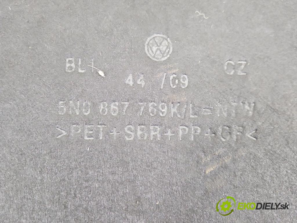 Vw Tiguan I 2007-2016 2.0 TDI 140 hp automatic 103 kW 1968 cm3 5- pláto zadní 5N0867769K (Kryt zavazadlového prostoru)
