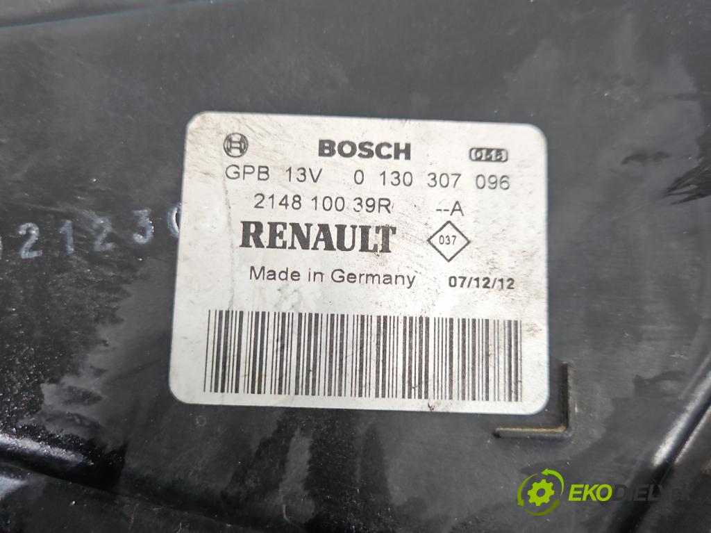 Renault Laguna III 2007-2015 2.0 16V 140 HP manual 103 kW 1997 cm3 5- Ventilátor chladiča 0130307096