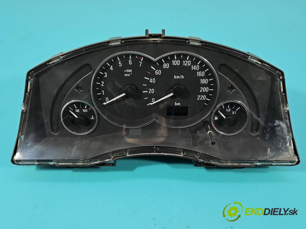 Opel Meriva A 2002-2010 1.6 16v 101 HP manual 74 kW 1598 cm3 5- riadiaca jednotka motora 12230554