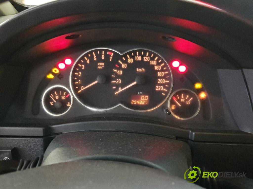 Opel Meriva A 2002-2010 1.6 16v 101 HP manual 74 kW 1598 cm3 5- riadiaca jednotka motora 12230554
