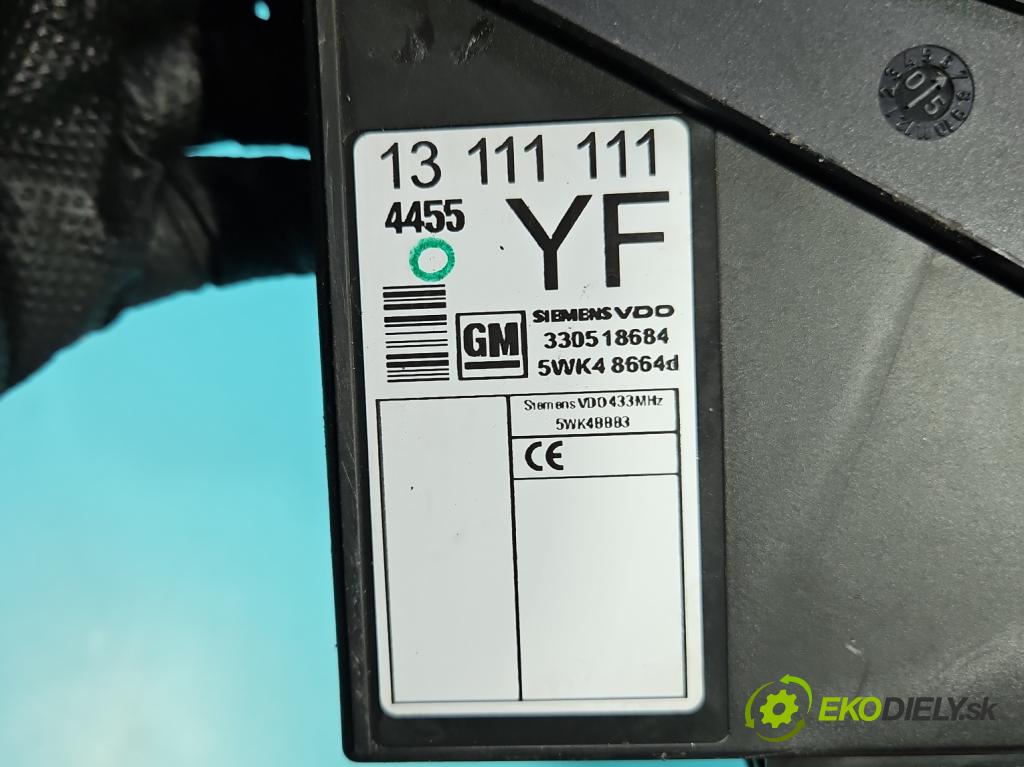 Opel Meriva A 2002-2010 1.6 16v 101 HP manual 74 kW 1598 cm3 5- riadiaca jednotka motora 12230554