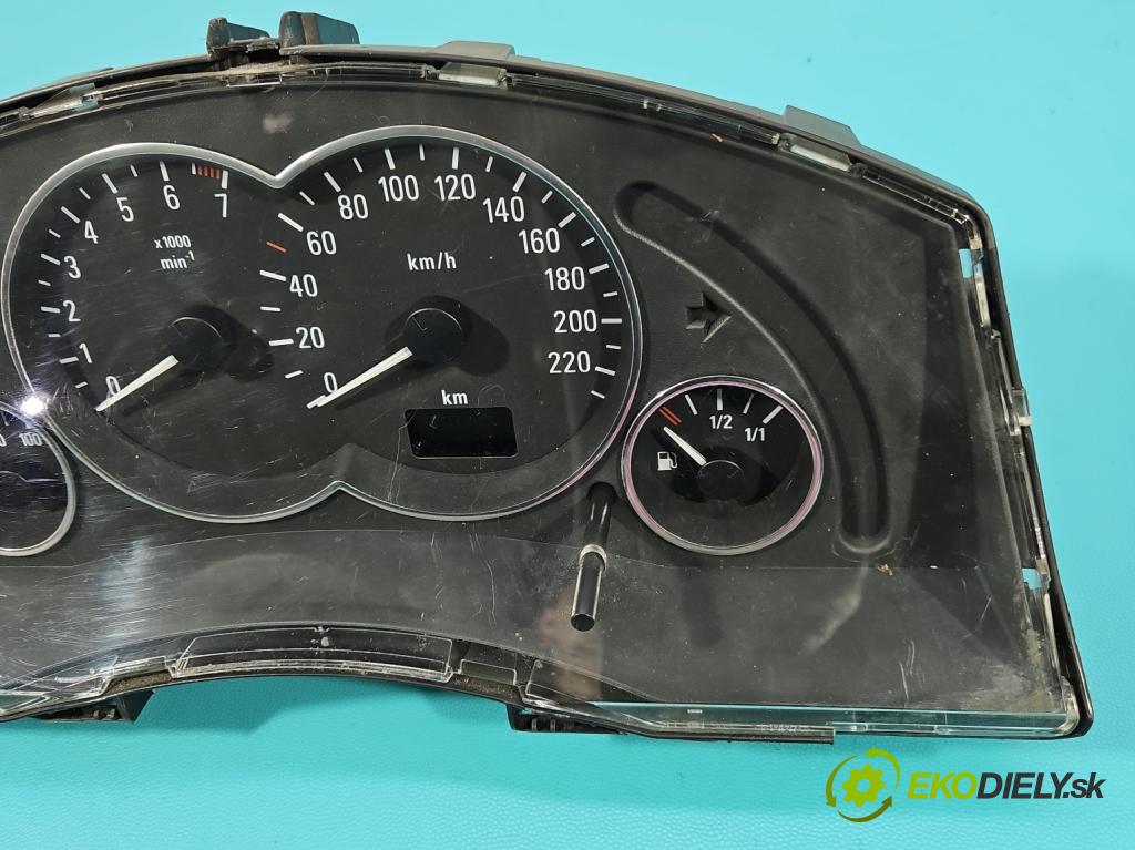 Opel Meriva A 2002-2010 1.6 16v 101 HP manual 74 kW 1598 cm3 5- riadiaca jednotka motora 12230554