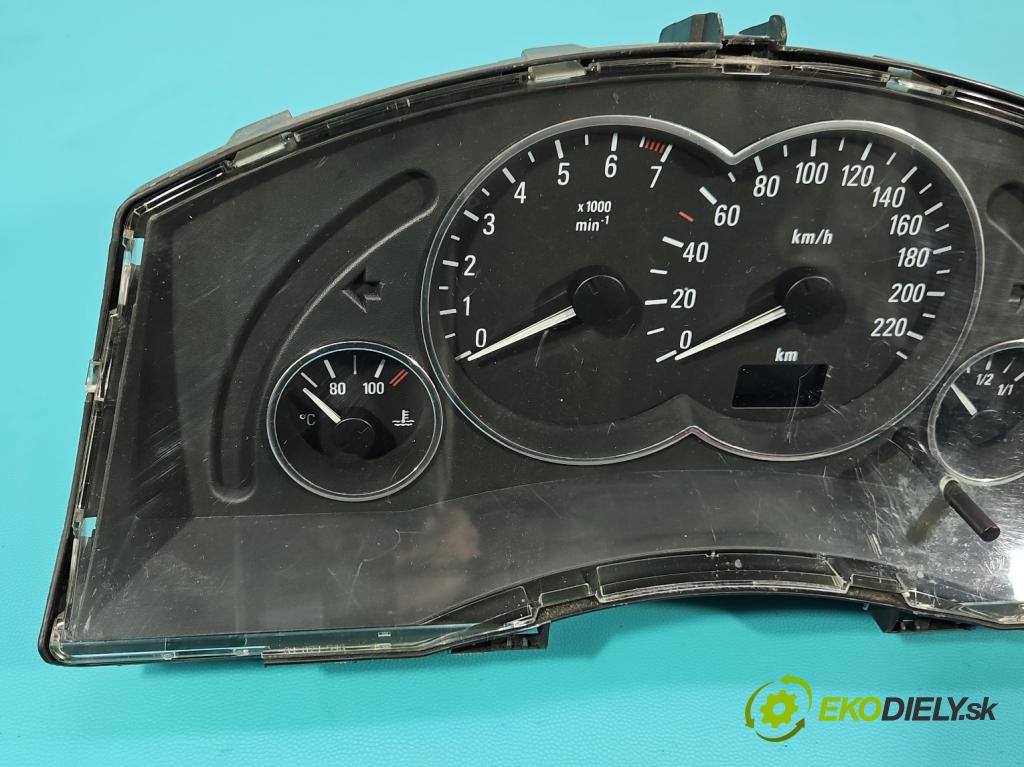 Opel Meriva A 2002-2010 1.6 16v 101 HP manual 74 kW 1598 cm3 5- riadiaca jednotka motora 12230554