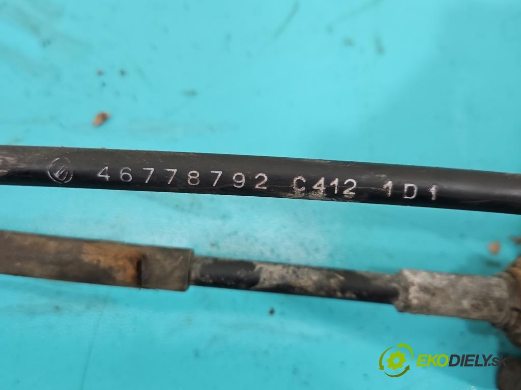 Fiat Seicento 0.9 39 HP manual 29 kW 899 cm3 3- Páka: Změny: stupeň,rýchlosť  (Rýchlostná páka (kulisa))