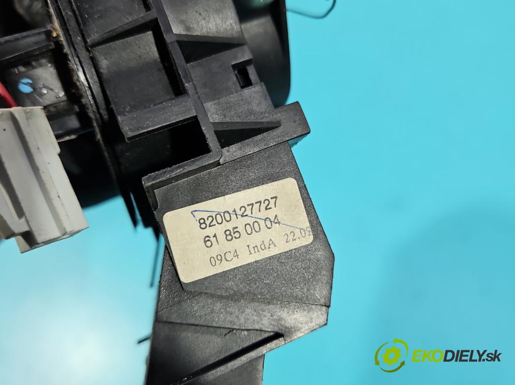 Renault Scenic II 2003-2009 2.0b 135 HP manual 99 kW 1998 cm3 5- prepínač komplex: 8200127727 (Prepínacie páčky pod volantom)