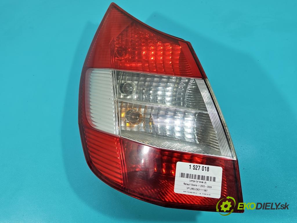 Renault Scenic II 2003-2009 2.0b 135 hp manual 99 kW 1998 cm3 5- světlo zadní levé 8200493374 (Klika dveří ostatní)