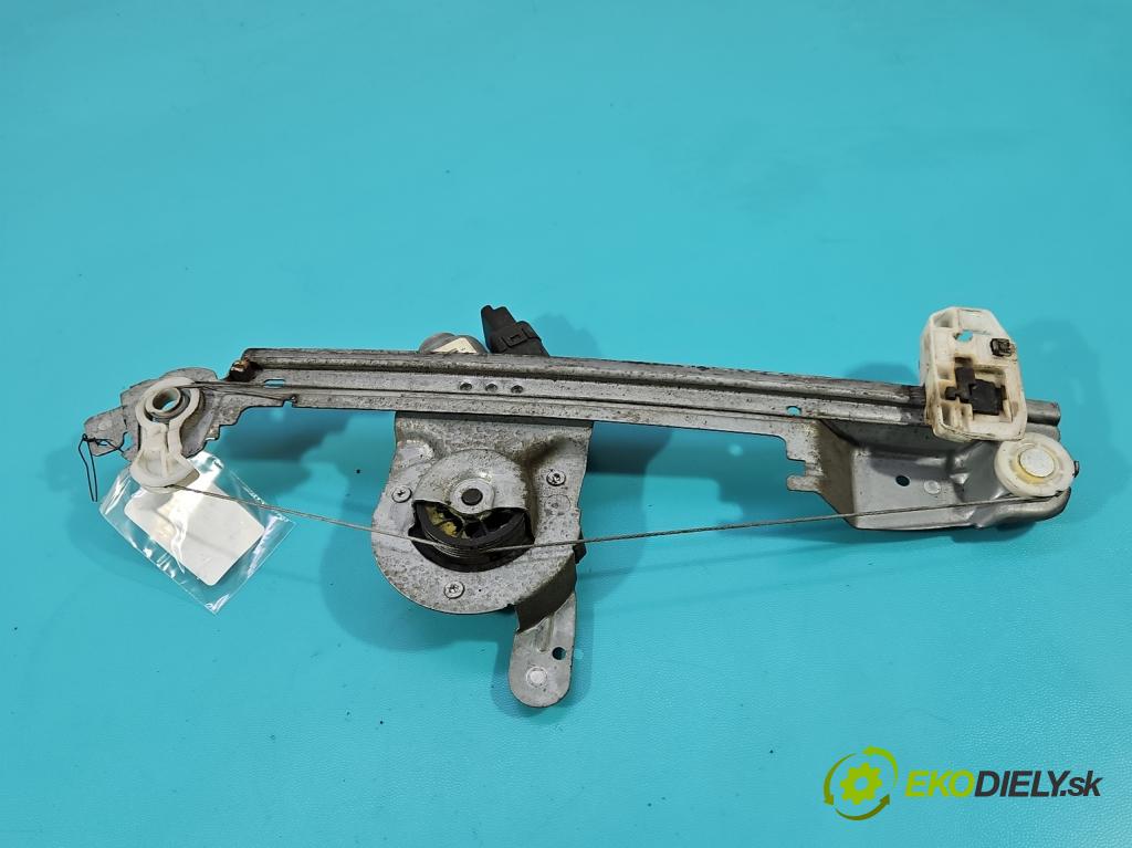 Renault Scenic II 2003-2009 2.0b 135 HP manual 99 kW 1998 cm3 5- mechanizmus okna zadné pravý 