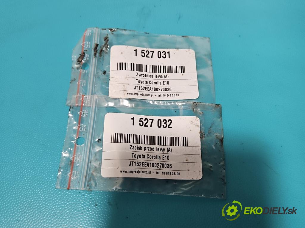 Toyota Corolla E10 1.4 16v 88 HP manual 65 kW 1332 cm3 3- náboj ľavé  (Náboj kolesa)