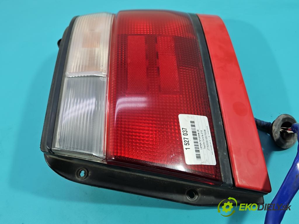 Toyota Corolla E10 1.4 16v 88 hp manual 65 kW 1332 cm3 3- světlo zadní pravé  (Klika dveří ostatní)