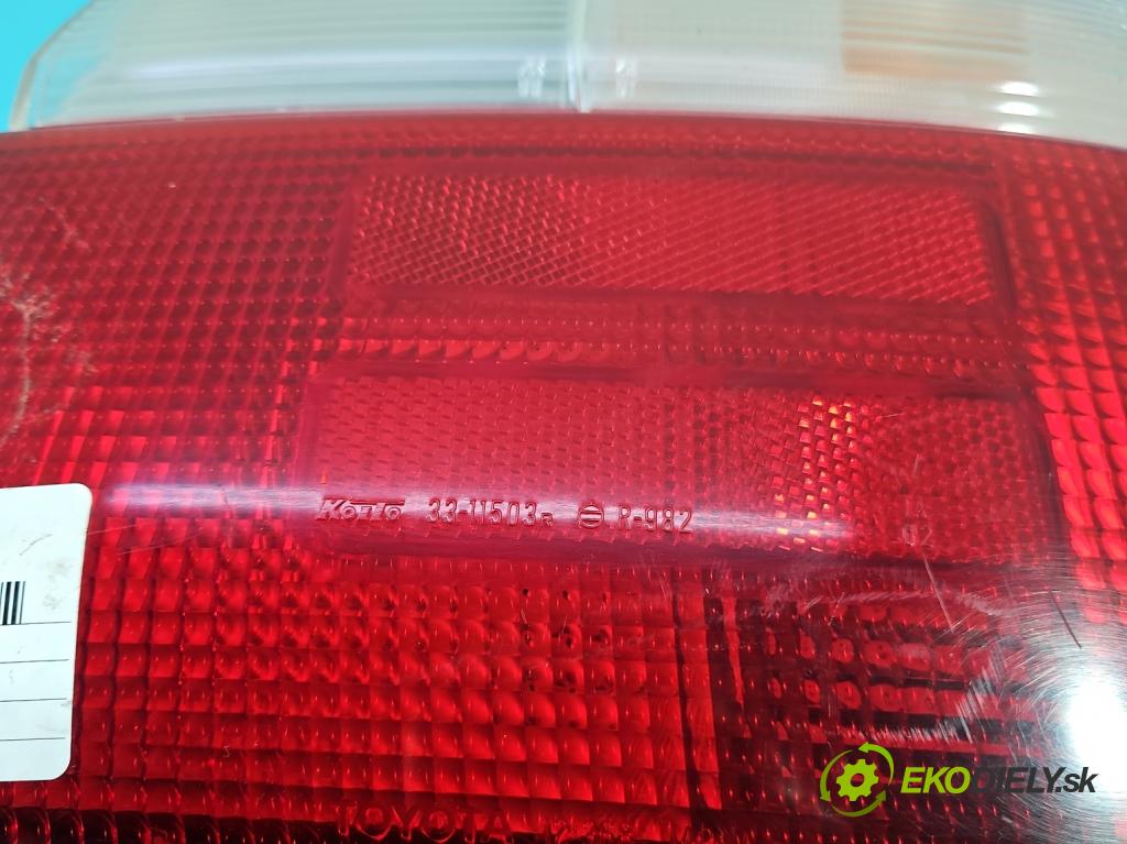Toyota Corolla E10 1.4 16v 88 hp manual 65 kW 1332 cm3 3- světlo zadní pravé  (Klika dveří ostatní)