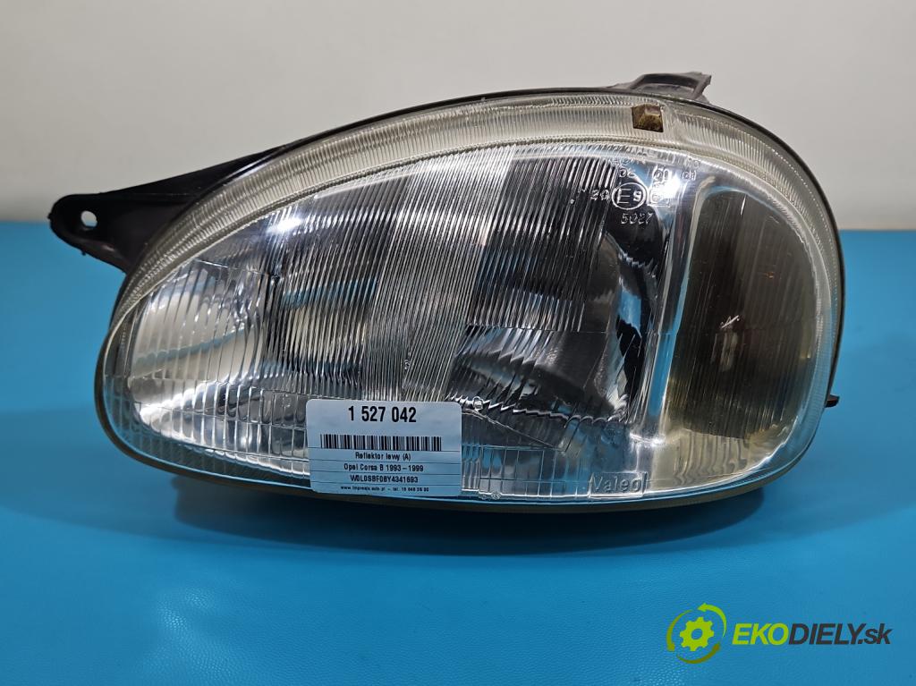 Opel Corsa B 1993-1999 1.0 12v 54 hp manual 40 kW 973 cm3 3- světlo levý  (Klika dveří ostatní)