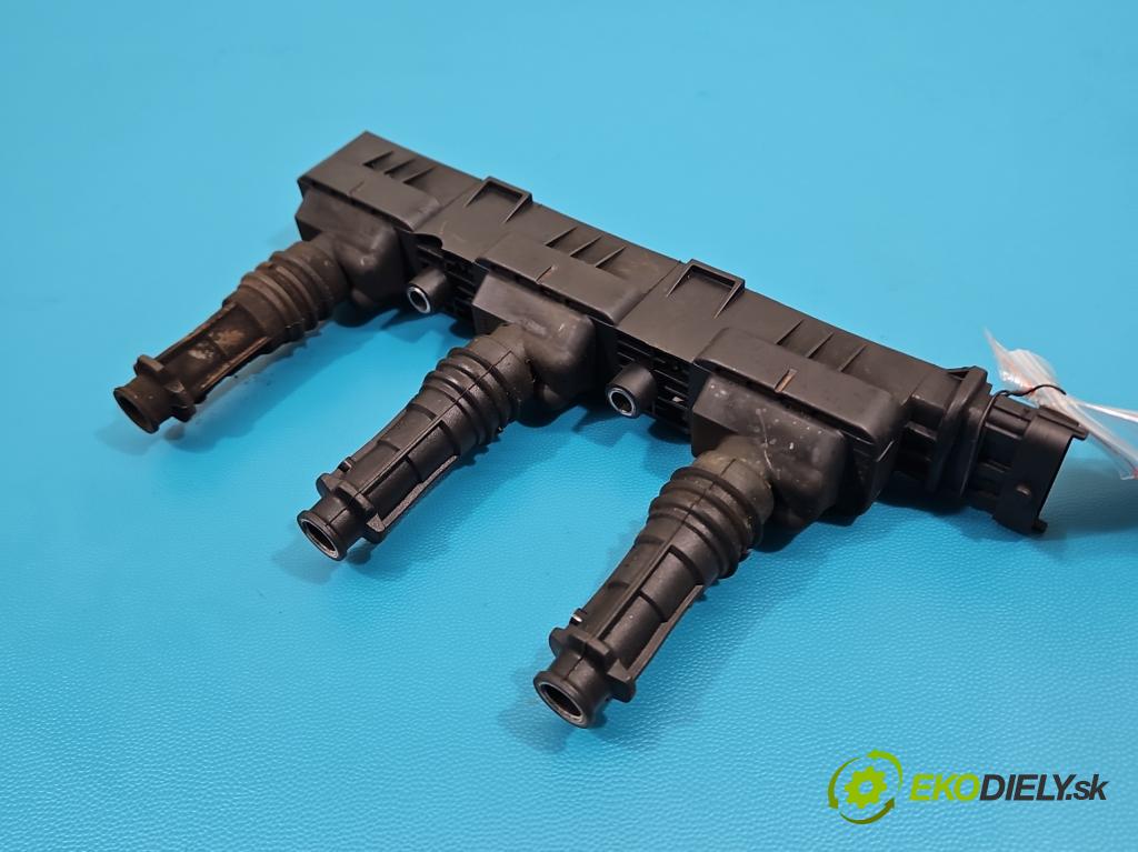 Opel Corsa B 1993-1999 1.0 12v 54 HP manual 40 kW 973 cm3 3- cievka zapaľovacia 0221503014 (Zapaľovacia cievka)