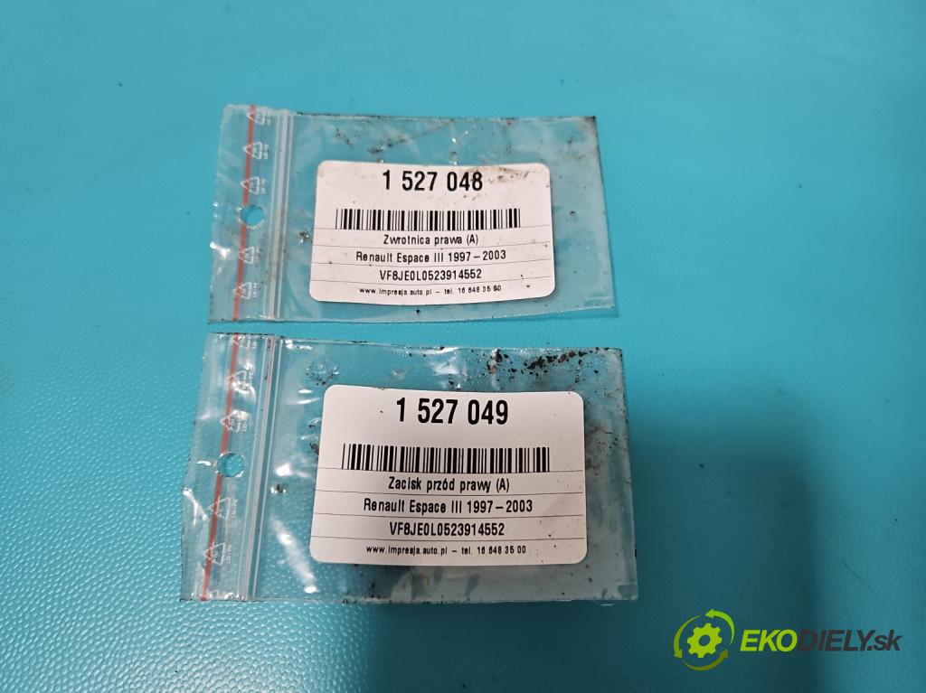 Renault Espace III 1997-2003 2.0 16v 140 HP manual 103 kW 1998 cm3 5- náboj pravé  (Náboj kolesa)