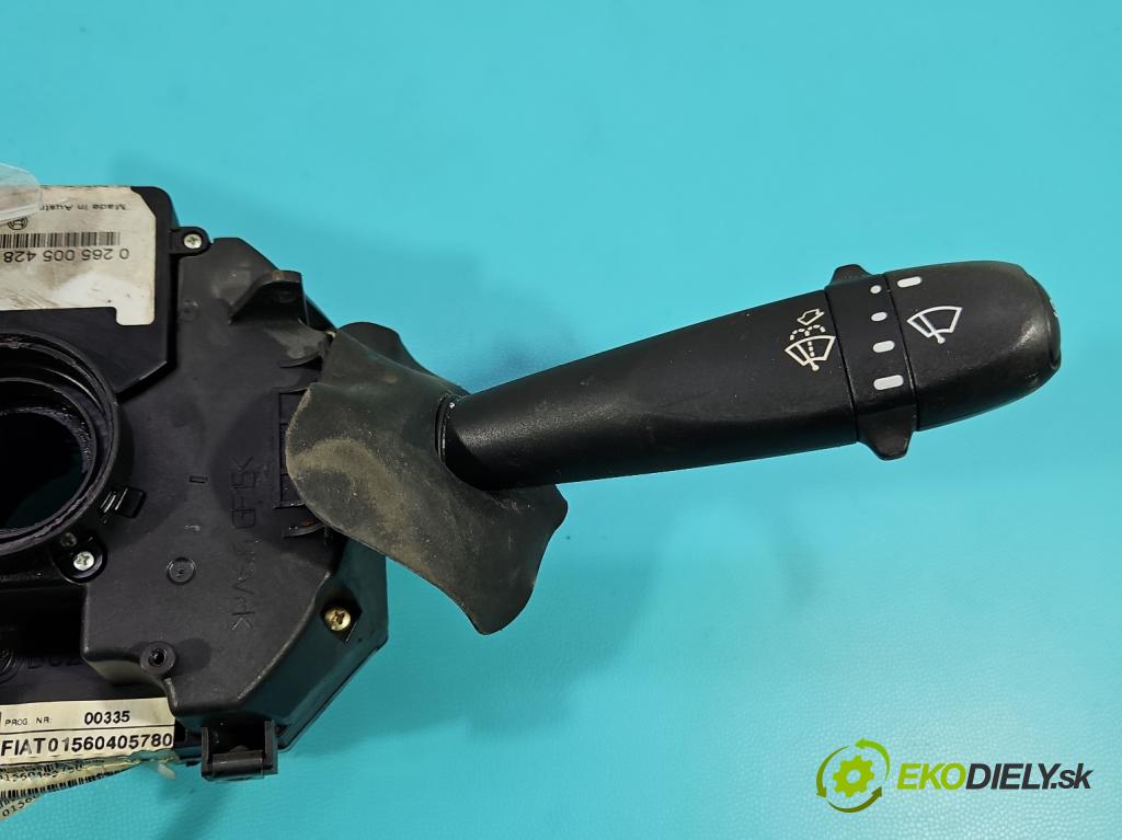 Alfa romeo Gt 1.9 jtd 937A5000 150 HP manual 110 kW 1910 cm3 3- prepínač komplex: 01560405780 (Prepínacie páčky pod volantom)