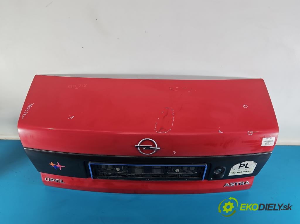 Opel Astra I 1991-2002 1.4 60 hp manual 44 kW 1389 cm3 4- zadní kufrové dveře  (Zadní kapota (kufr))