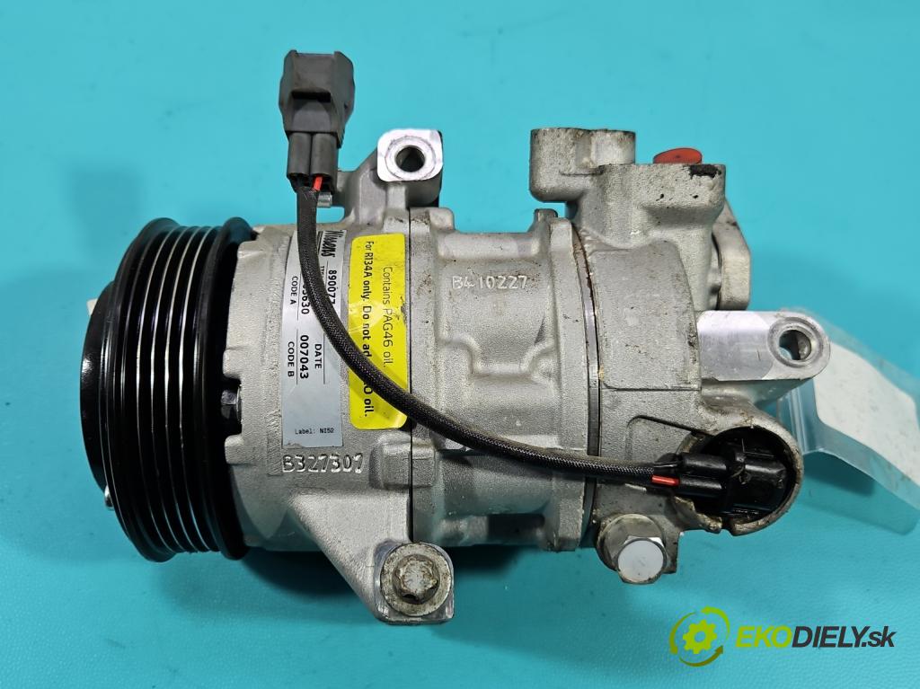 Mitsubishi Colt Z30 VI 2004-2012 1.1 12v 75 HP manual 55 kW 1124 cm3 5- Kompresor: klimatizácie 890077 (Kompresor klimatizácie)