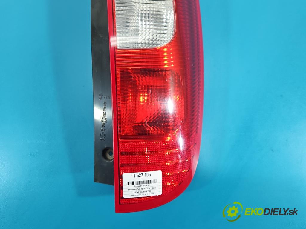 Mitsubishi Colt Z30 VI 2004-2012 1.1 12v 75 hp manual 55 kW 1124 cm3 5- světlo zadní pravé 8330A236 (Klika dveří ostatní)