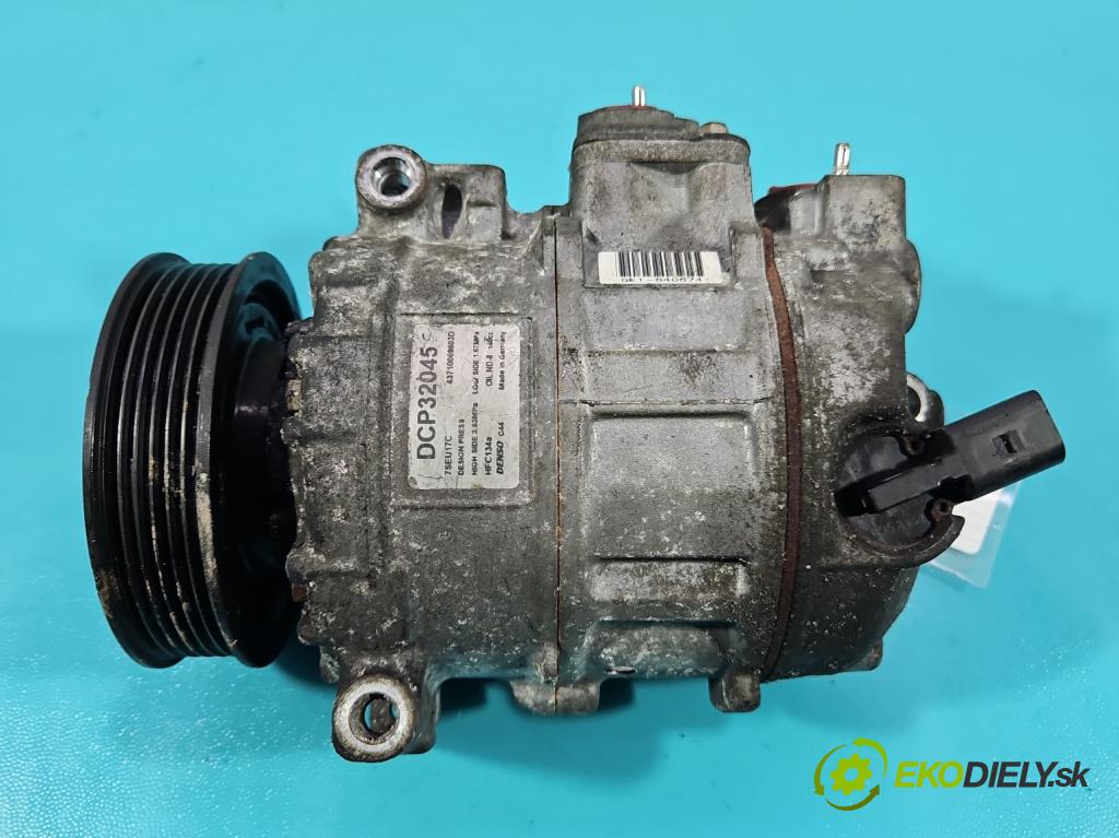 Vw Jetta V 2005-2010 2.0 tdi 140 HP manual 103 kW 1968 cm3 4- Kompresor: klimatizácie DCP32045 (Kompresor klimatizácie)