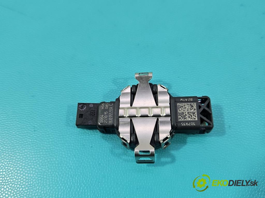 Skoda Octavia III 2013- 1.6 TDI 110 HP manual 81 kW 1598 cm3 5- snímač déšť: 8U0955559C (Snímač dažďa)