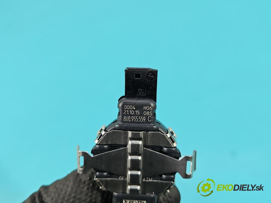 Skoda Octavia III 2013- 1.6 TDI 110 HP manual 81 kW 1598 cm3 5- snímač déšť: 8U0955559C (Snímač dažďa)