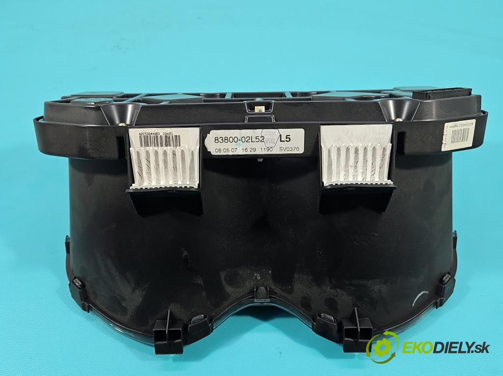 Toyota Auris I 2006-2013 1.4 VVT-I: 97KM manual 71 kW 1398 cm3 5- prístrojovka/ budíky 83800-02L52 (Prístrojová doska)