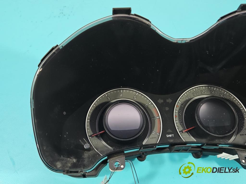 Toyota Auris I 2006-2013 1.4 VVT-I: 97KM manual 71 kW 1398 cm3 5- prístrojovka/ budíky 83800-02L52 (Prístrojová doska)